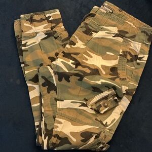 Camouflage Cargo Joggers